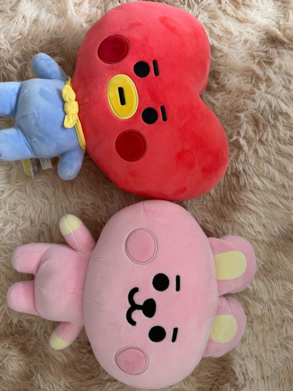 BT21 Tata & Cooky Plush Toys - they only go home together